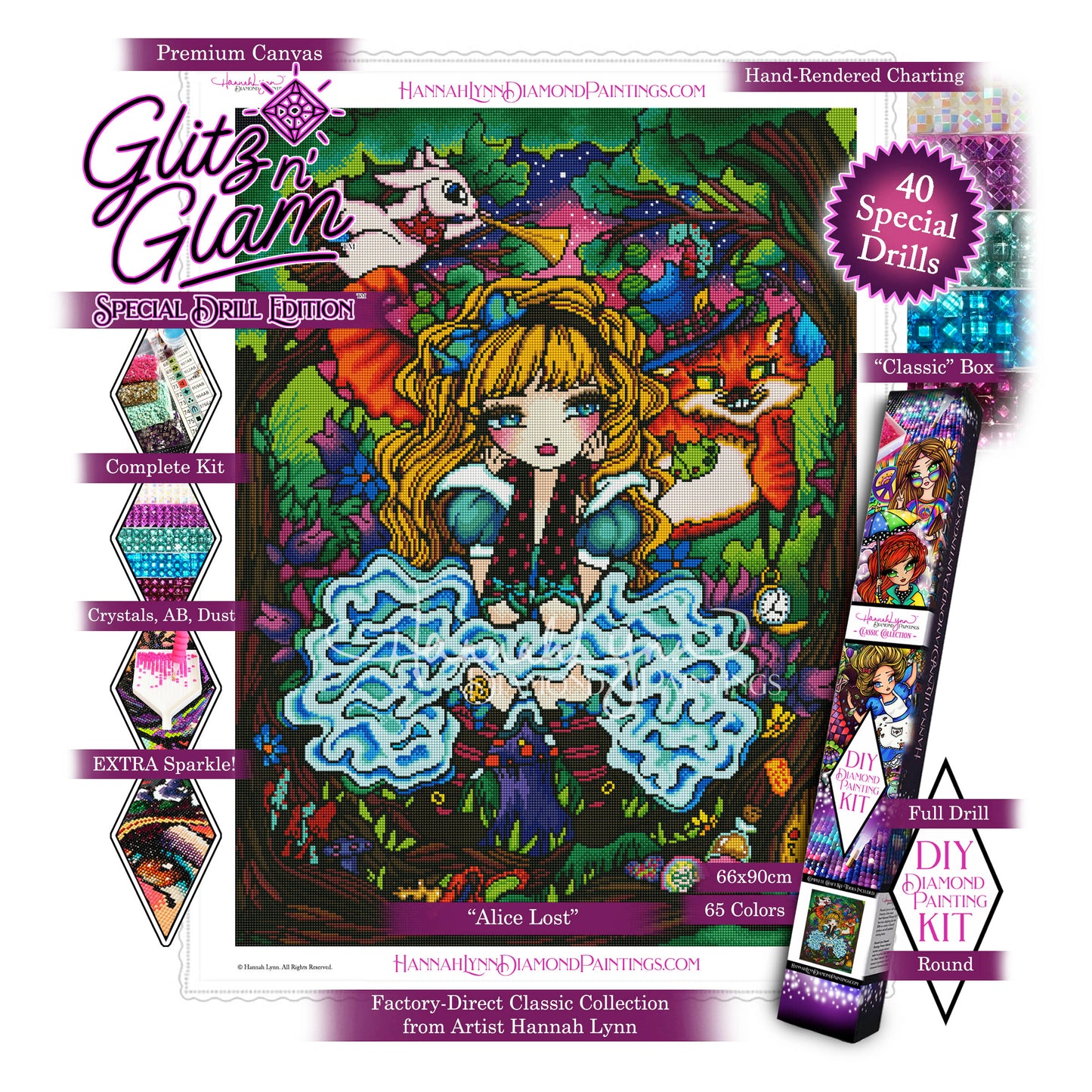 Alice Lost-Hannah Lynn Classic Collection™ (Square or Round)