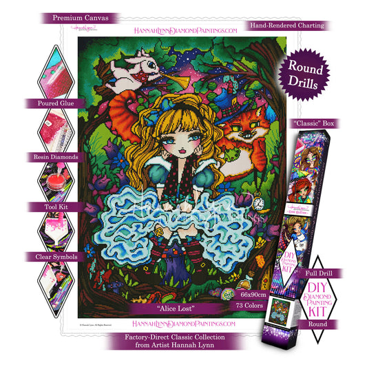 Alice Lost-Hannah Lynn Classic Collection™ (Square or Round)