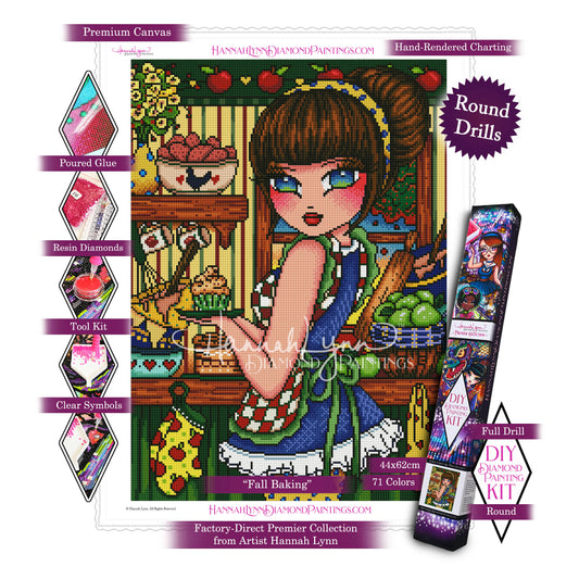 Fall Baking-Hannah Lynn™ Premier Collection (Square or Round)