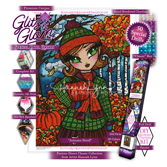 Autumn Stroll-Hannah Lynn Classic Collection™ (Square or Round)