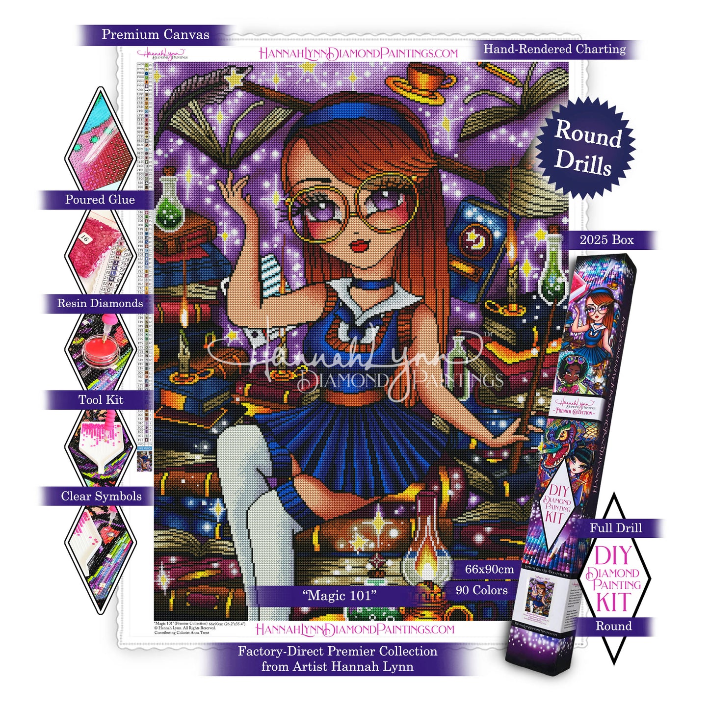 Magic 101-Hannah Lynn Premier Collection™ (Square or Round)