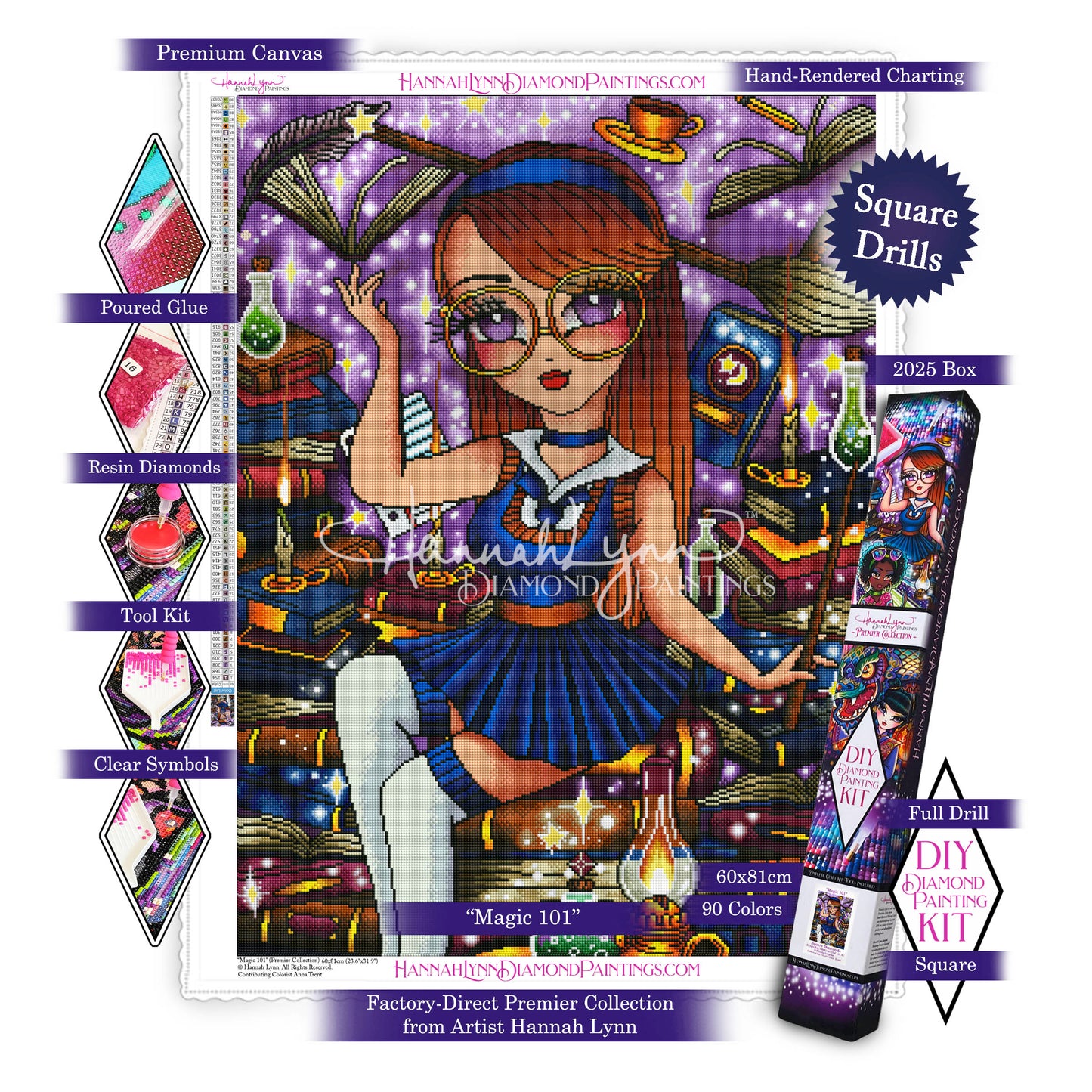 Magic 101-Hannah Lynn Premier Collection™ (Square or Round)