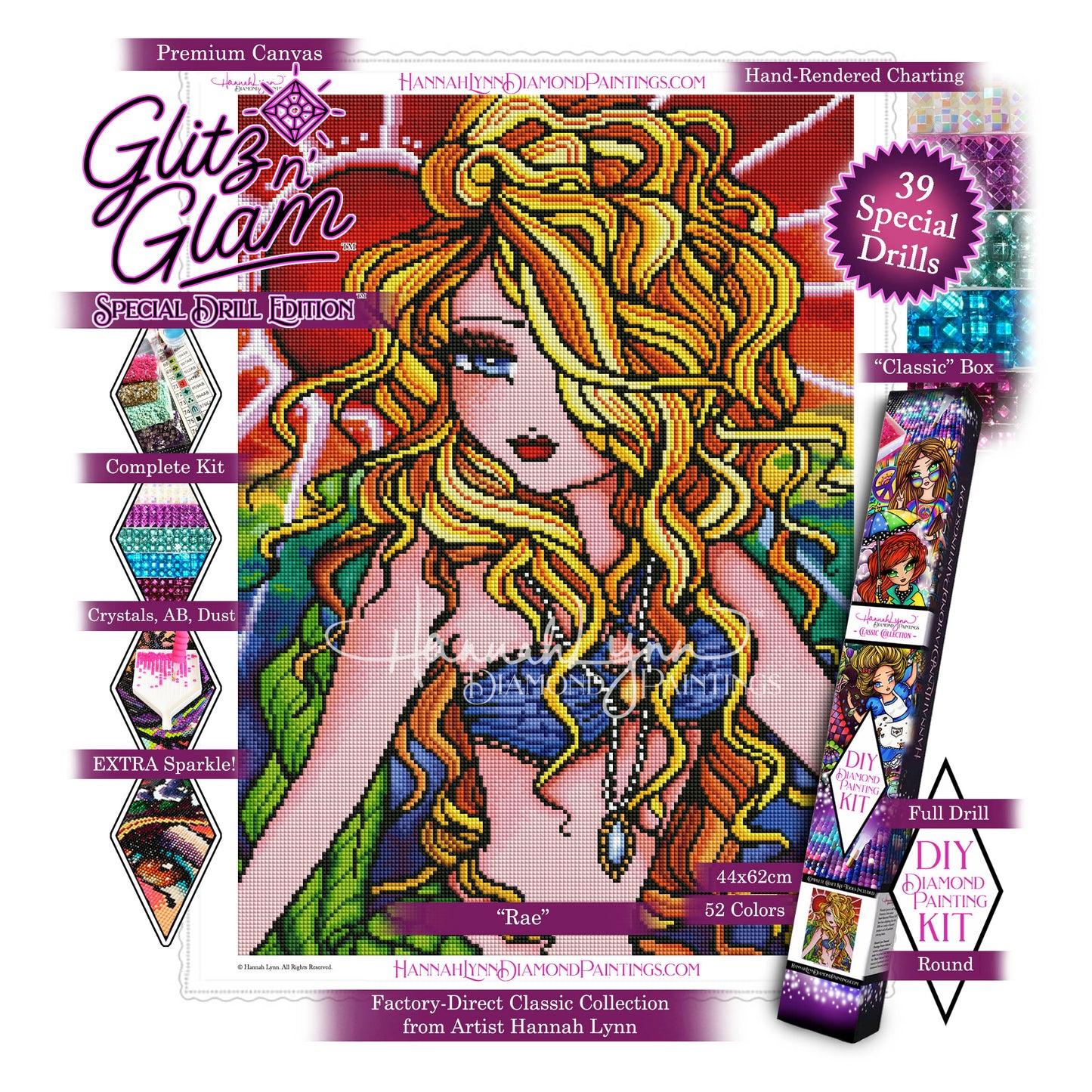 Rae-Hannah Lynn Classic Collection™ (Square or Round)