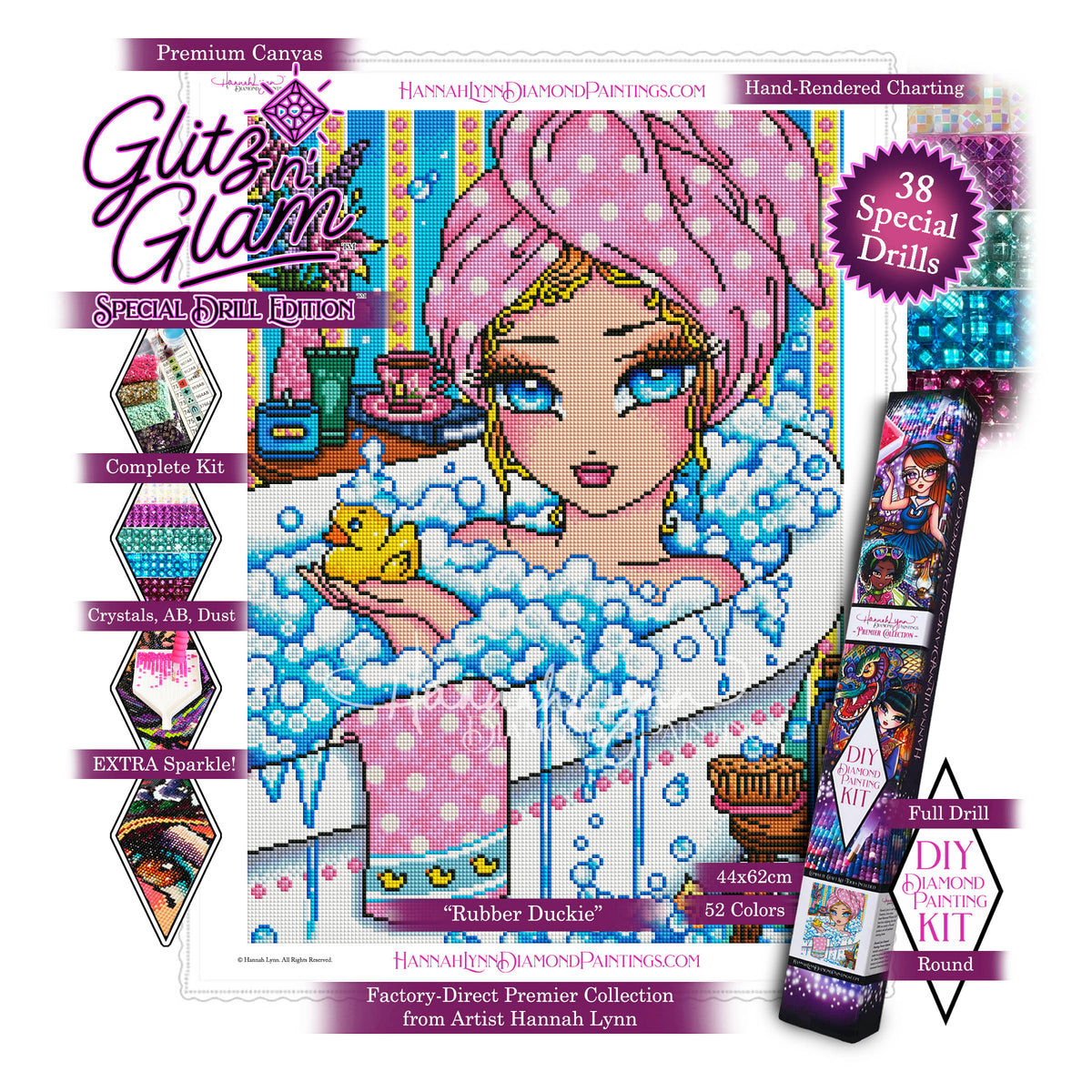 Rubber Duckie-Hannah Lynn™ Premier Collection (Square or Round)