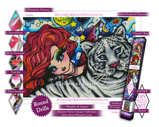 Starfire & Aspen-Hannah Lynn Classic Collection™ (Square or Round)
