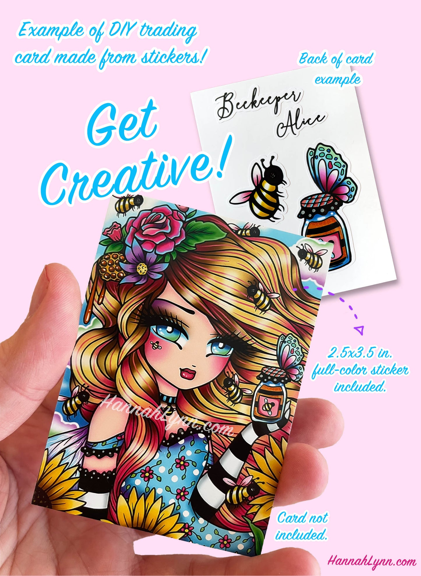 Hannah Lynn Sticker Club™-Beekeeper Alice (June 2026)