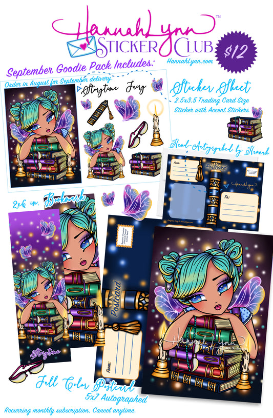 Hannah Lynn™ Sticker Club-Storytime Fairy (September 2026) SUBSCRIPTION