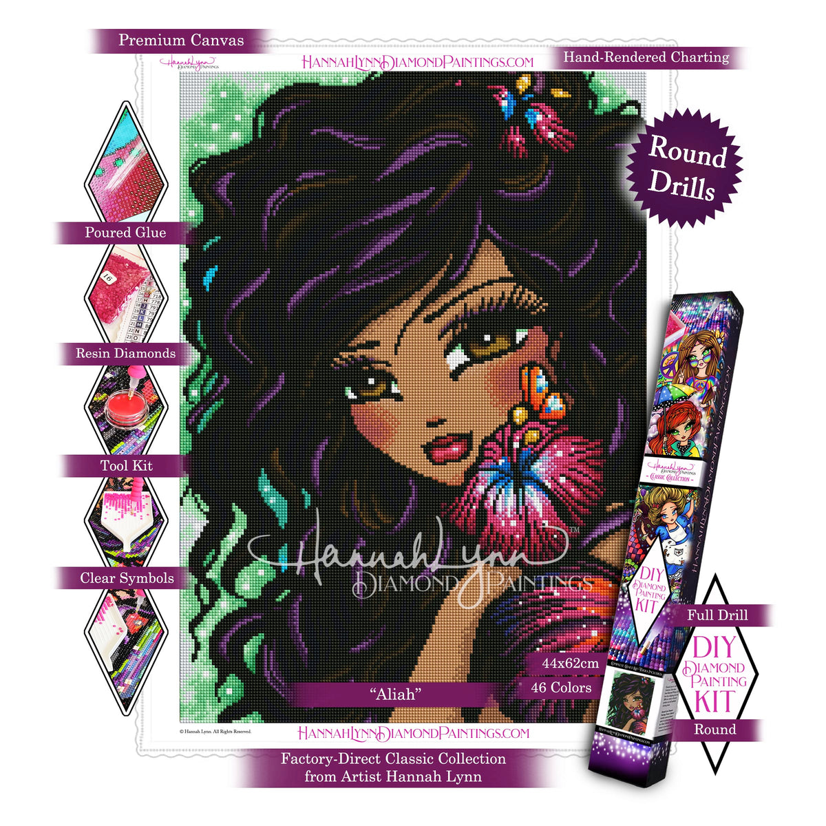 Aliah-Hannah Lynn™ Classic Collection (Square or Round)