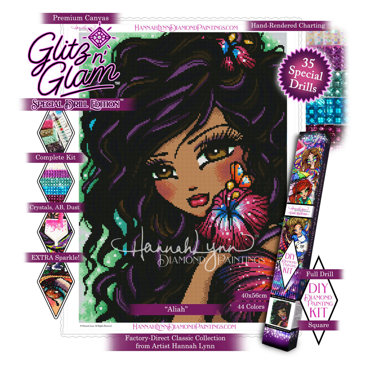 Aliah-Hannah Lynn™ Classic Collection (Square or Round)