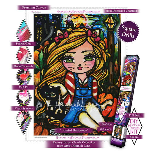 Blissful Halloween-Hannah Lynn™ Classic Collection (Square or Round)