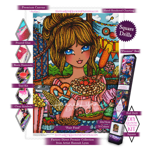Fair Food-Hannah Lynn Premier Collection™ (Square or Round)