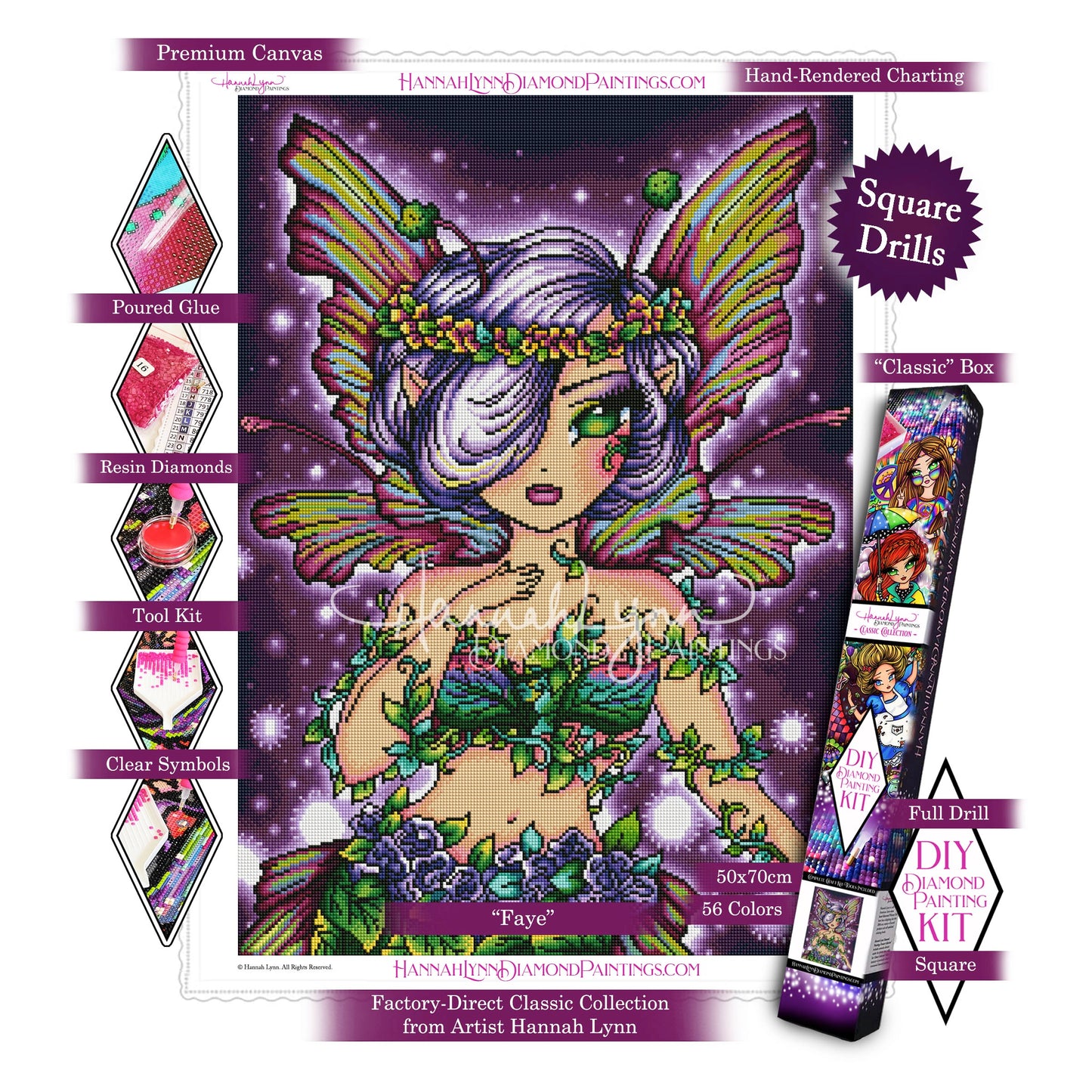 Faye-Hannah Lynn Classic Collection™ (Square or Round)