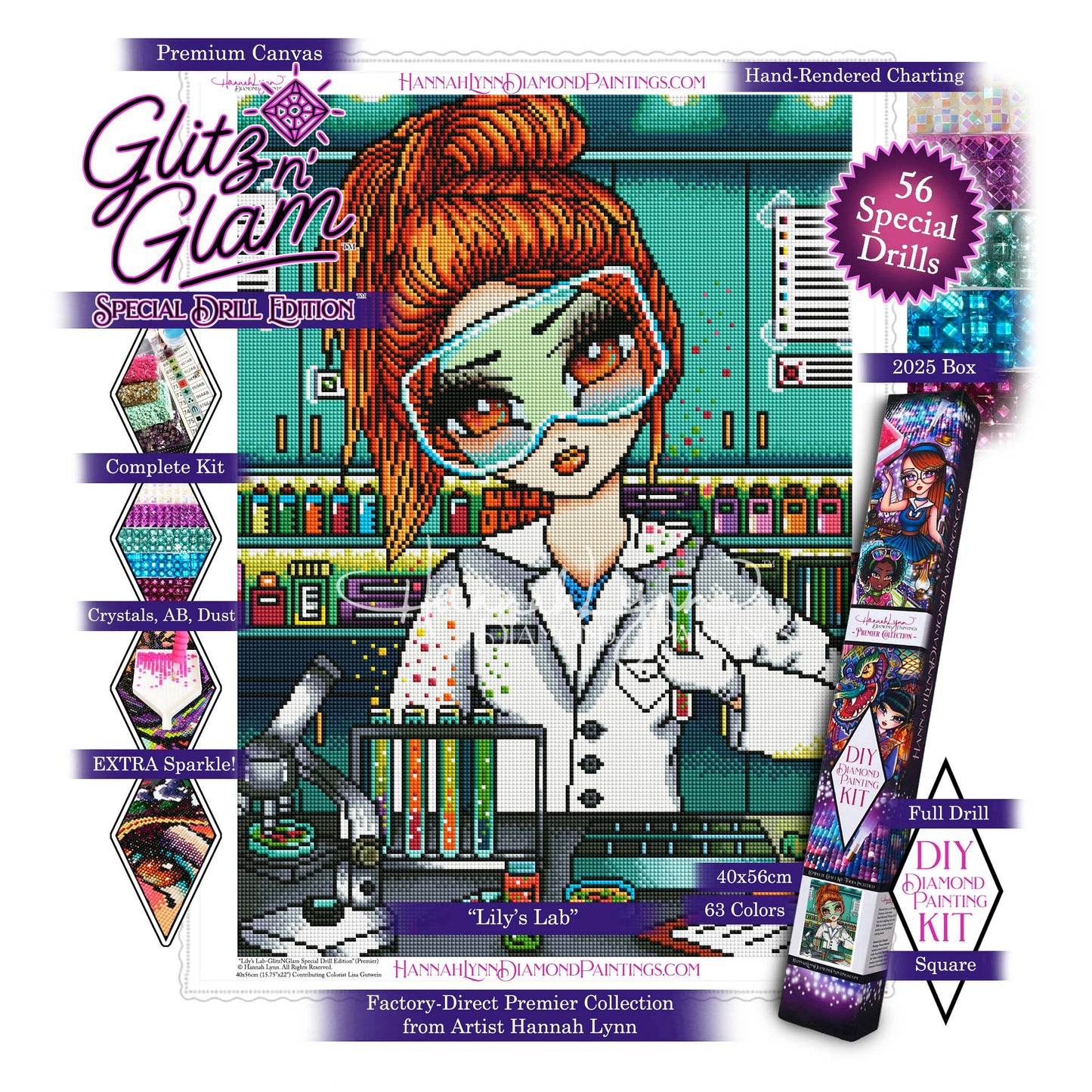 Lily's Lab-Hannah Lynn Premier Collection™ (Square or Round)