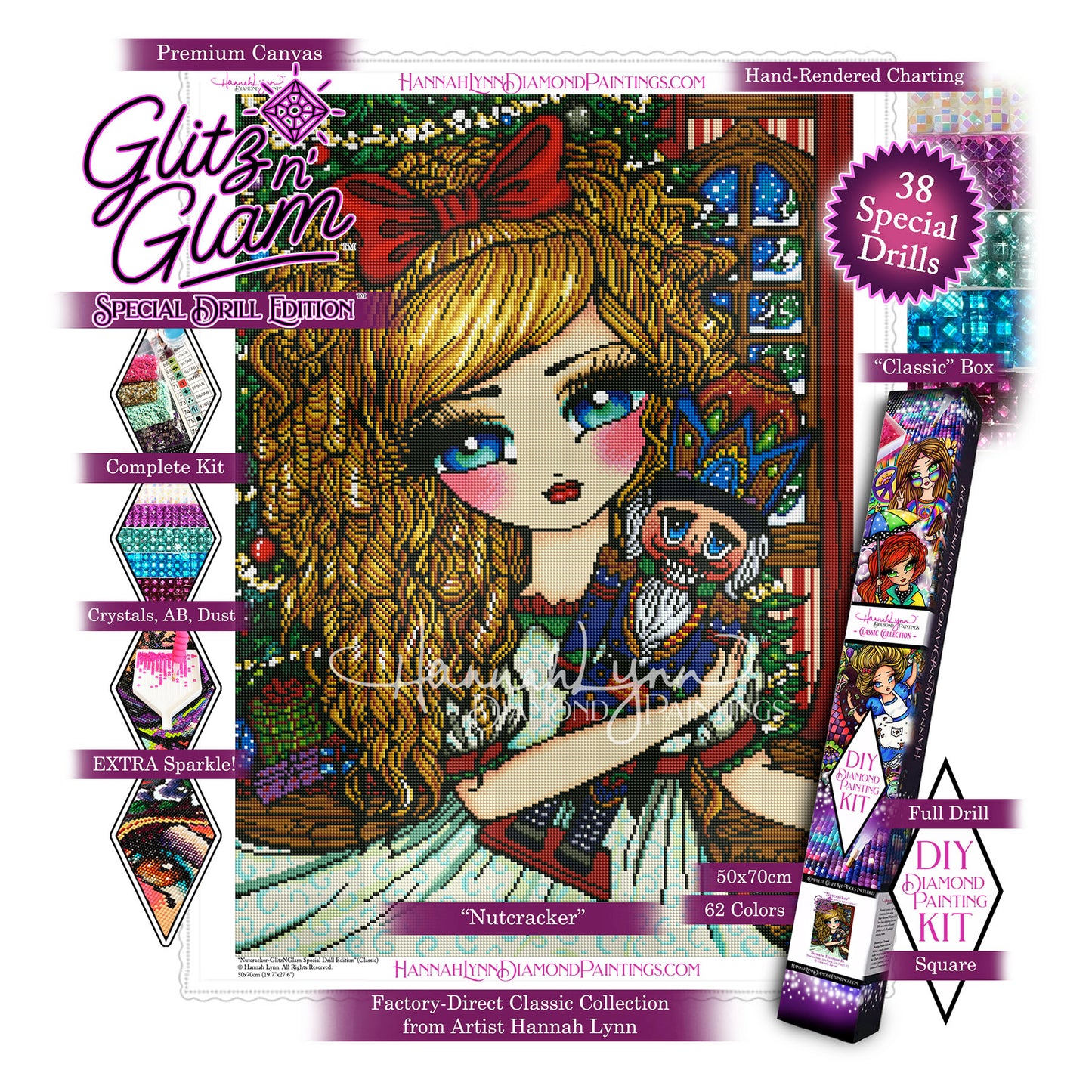 Nutcracker-Hannah Lynn Classic Collection™ (Square or Round)