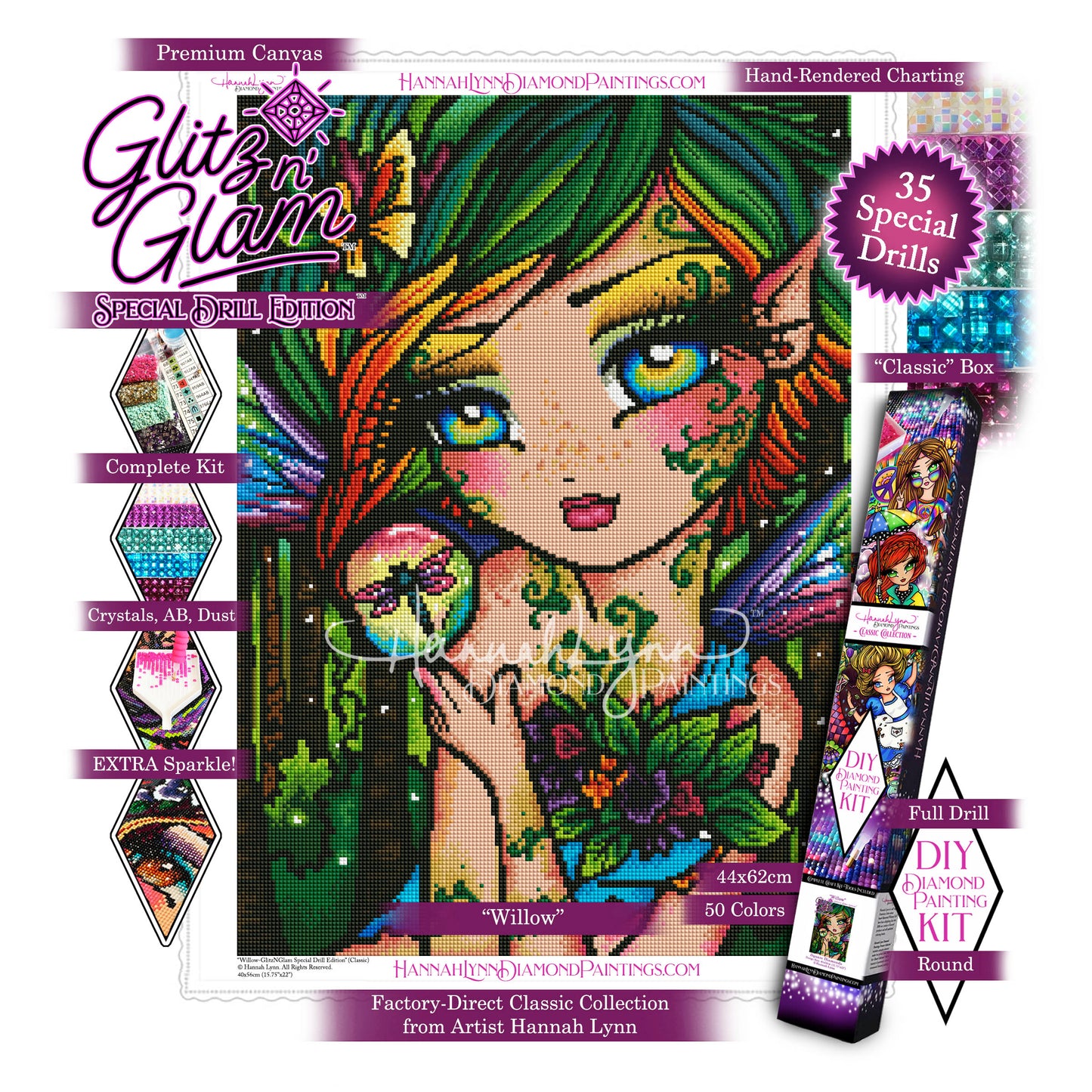 Willow-Hannah Lynn Classic Collection™ (Square or Round)