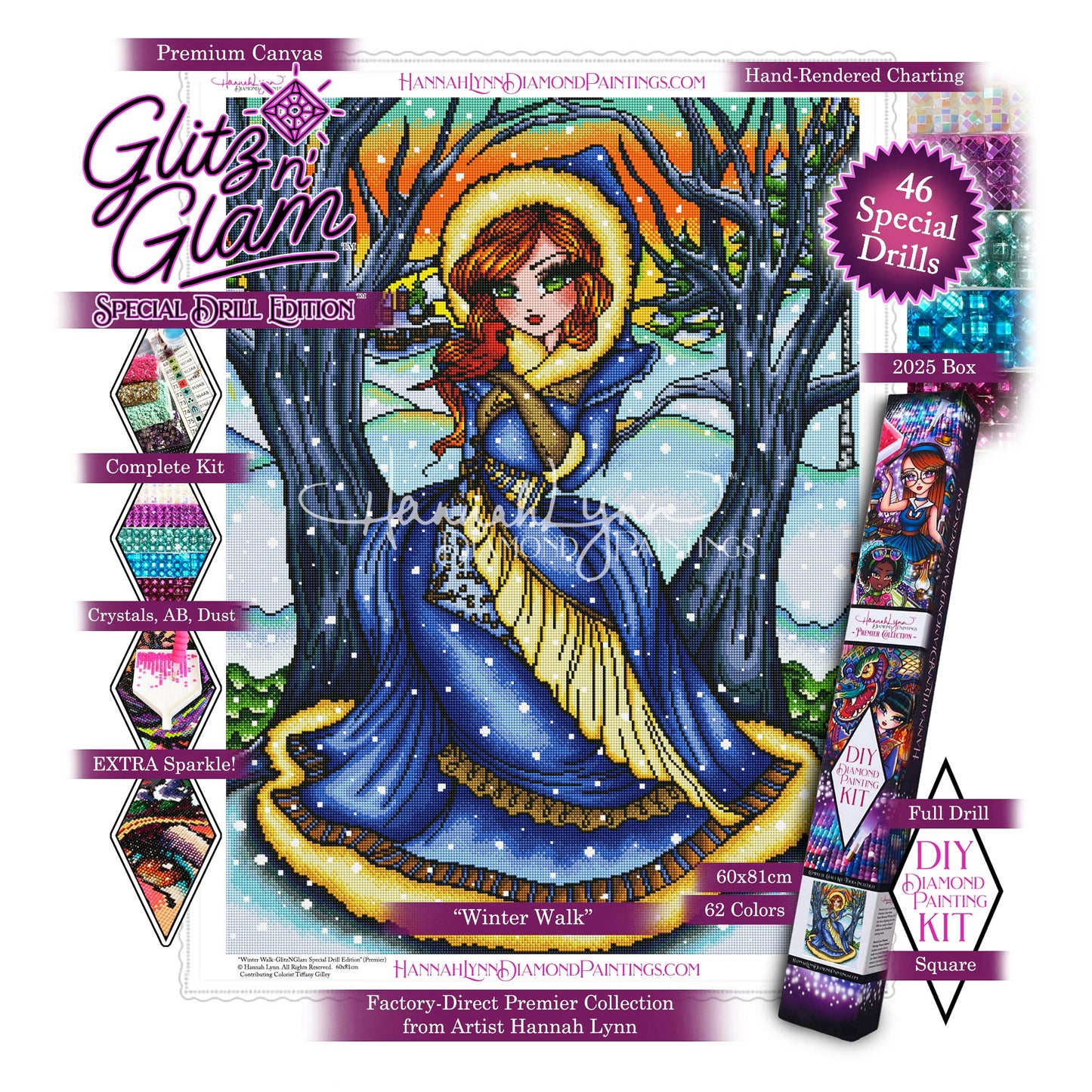 Winter Walk-Hannah Lynn Premier Collection™ (Square or Round)