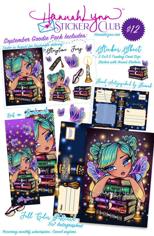 Hannah Lynn™ Sticker Club-Storytime Fairy (Back Issue - September 2026)