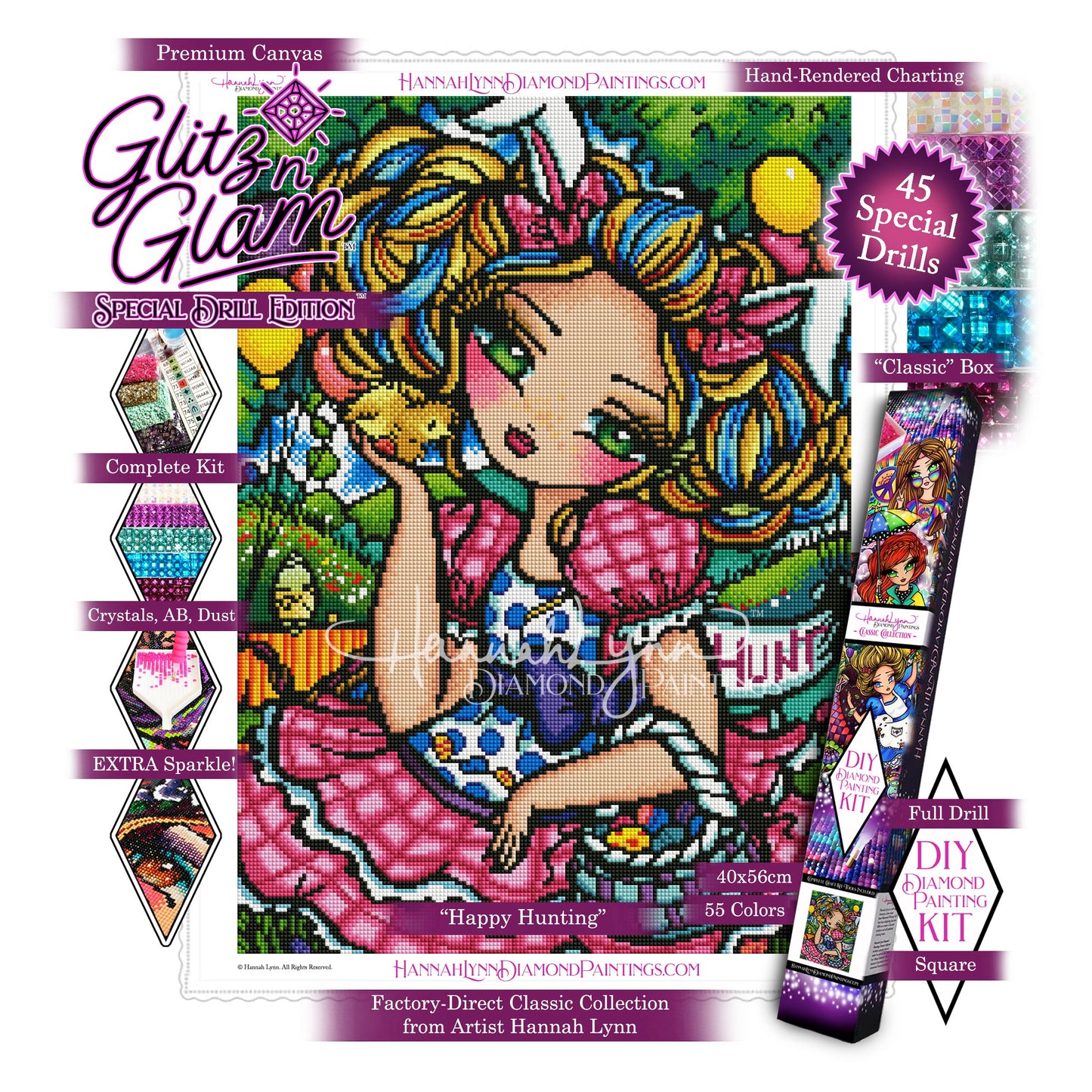 Happy Hunting-Hannah Lynn Classic Collection™ (Square or Round)