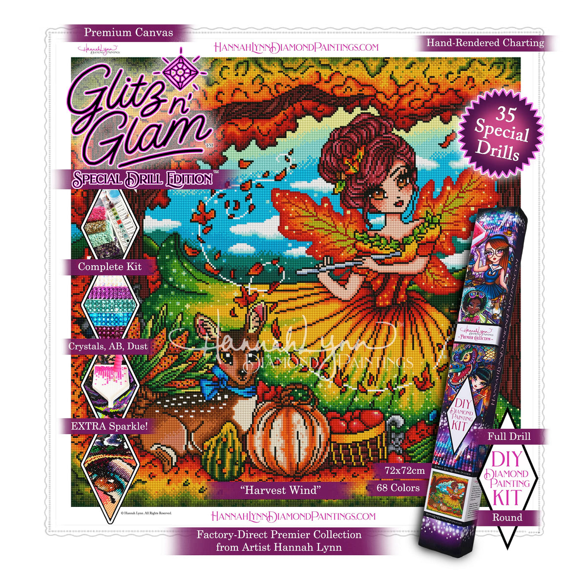 Harvest Wind-Hannah Lynn™ Premier Collection (Square or Round)