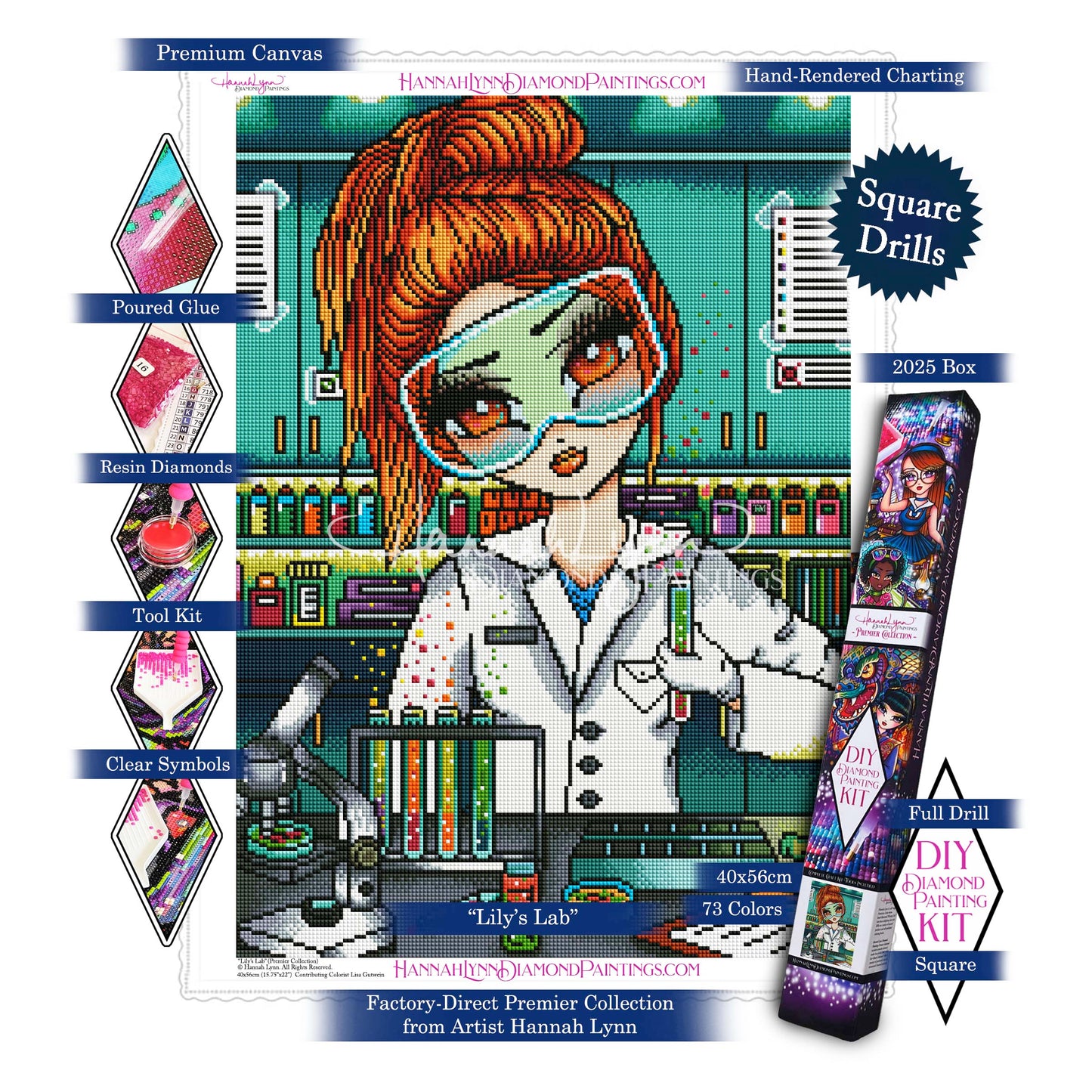 Lily's Lab-Hannah Lynn Premier Collection™ (Square or Round)