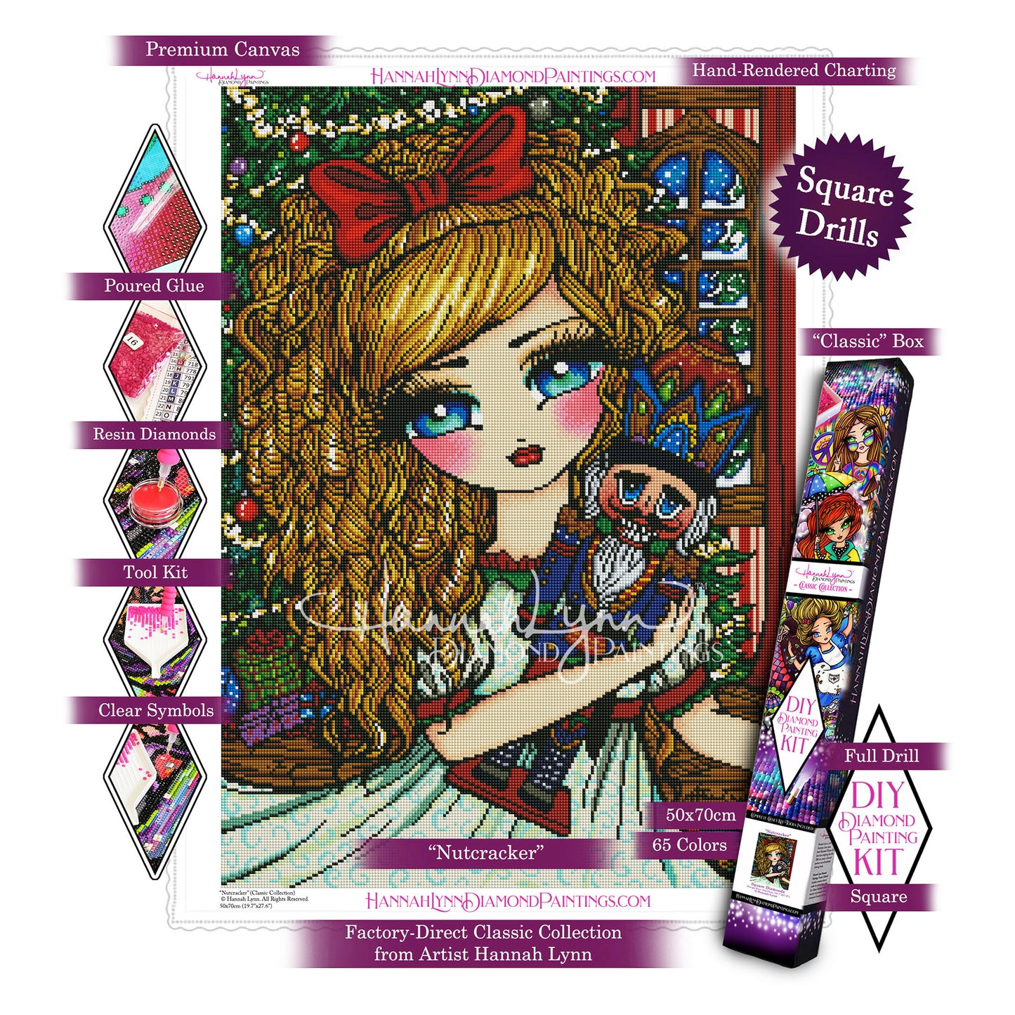 Nutcracker-Hannah Lynn Classic Collection™ (Square or Round)