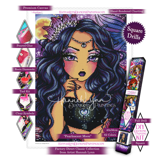 Pearlescent Moon-Hannah Lynn™ Classic Collection (Square or Round)