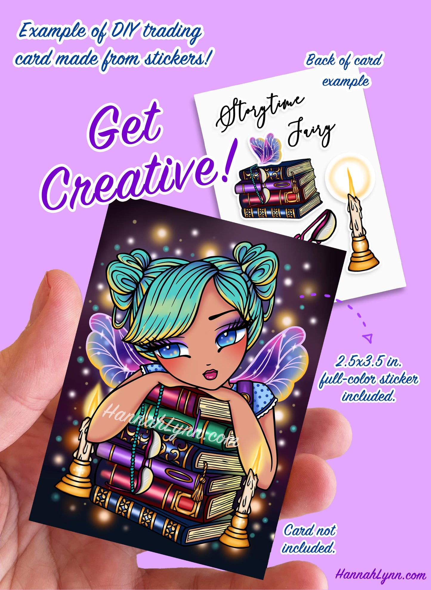 Hannah Lynn™ Sticker Club-Storytime Fairy (Back Issue - September 2026)