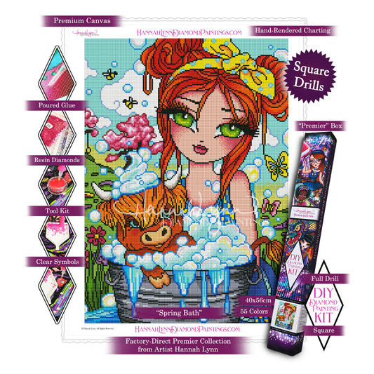 Spring Bath-Hannah Lynn Premier Collection™ (Square or Round)