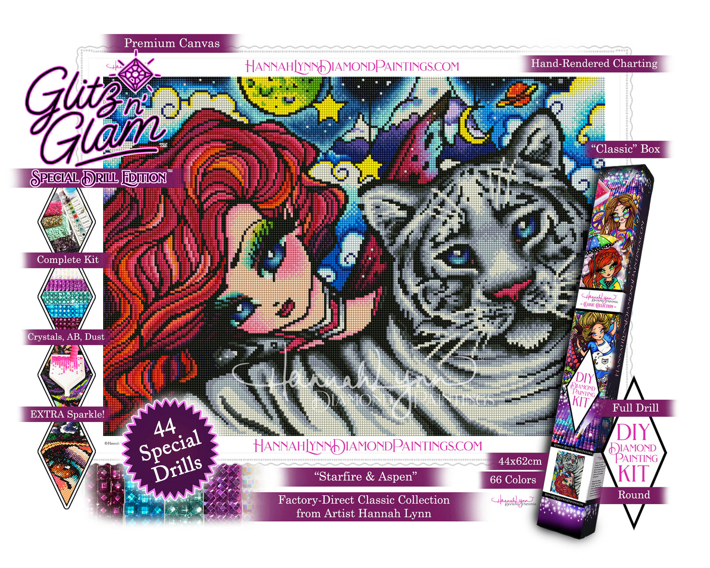 Starfire & Aspen-Hannah Lynn Classic Collection™ (Square or Round)
