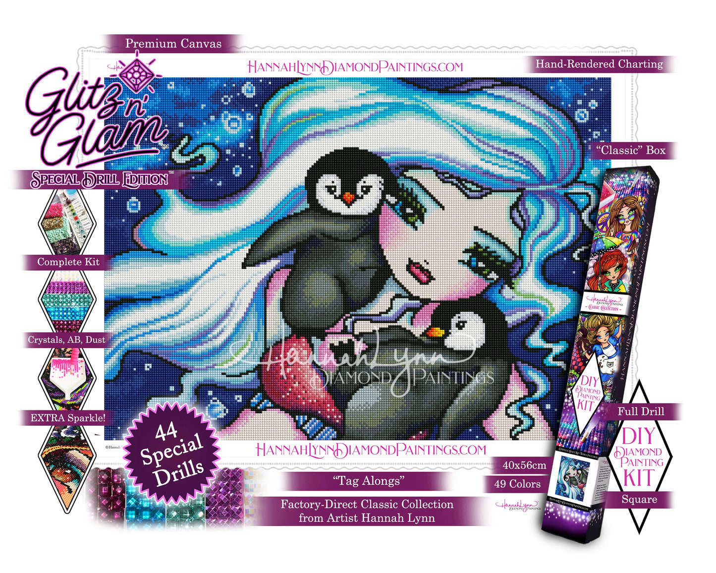 Tag Alongs-Hannah Lynn Classic Collection™ (Square or Round)