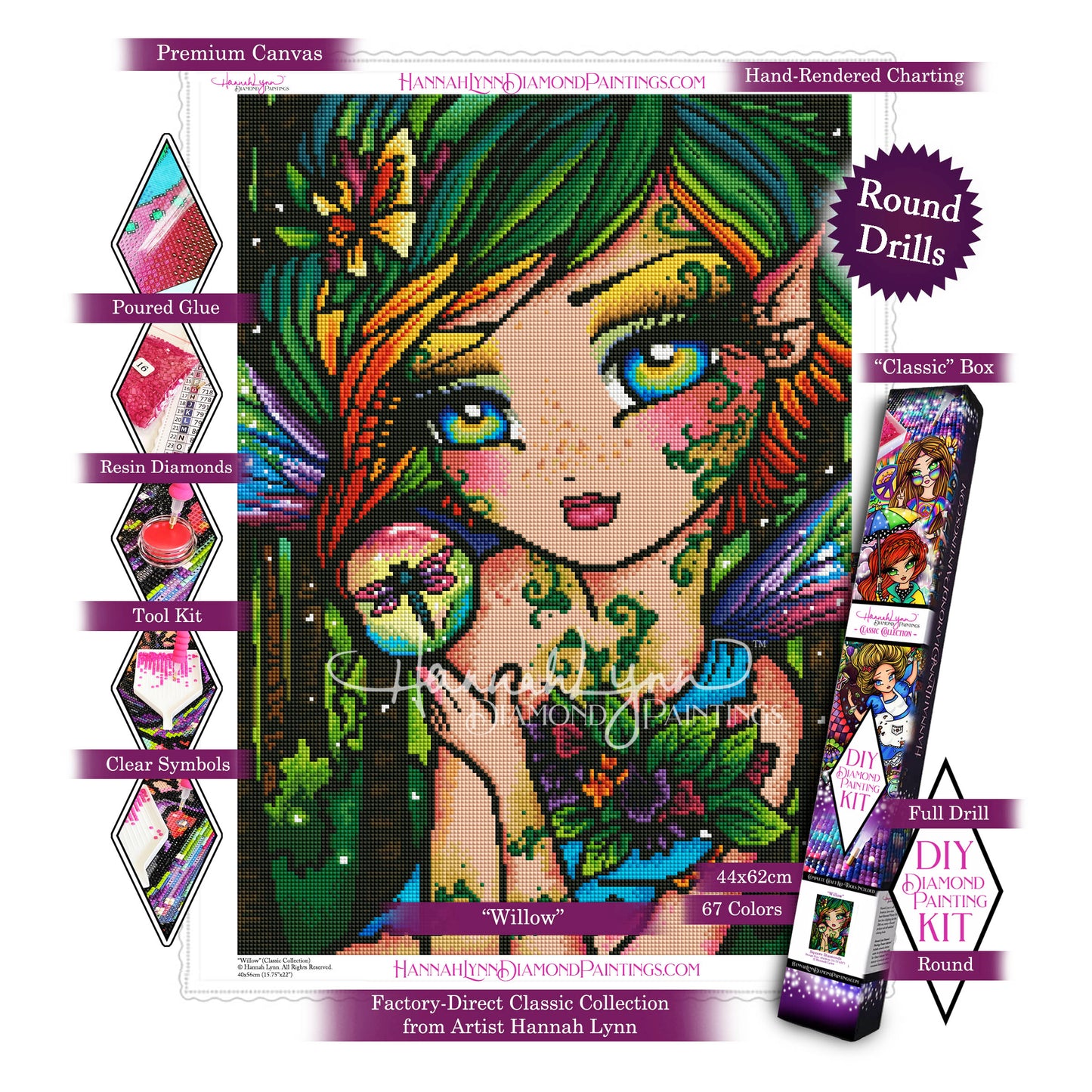 Willow-Hannah Lynn Classic Collection™ (Square or Round)