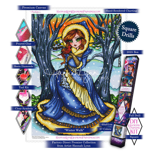 Winter Walk-Hannah Lynn Premier Collection™ (Square or Round)